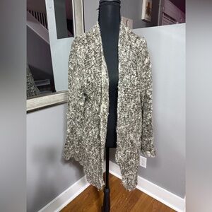 Thyme Wool Blend Open Knit Cardigan Size XXL.